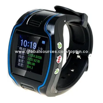 Watch-like Two-way Talking GPS Watch Tracker with 2 Fast Calling-out Numbers, SOS Button