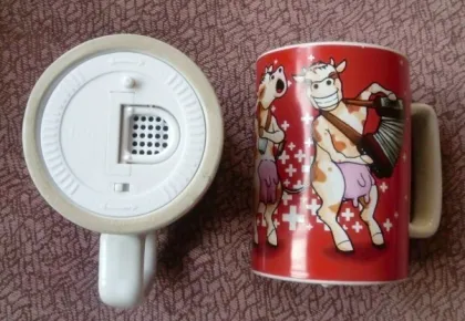 Color changing mugs Christmas themed Music Mug