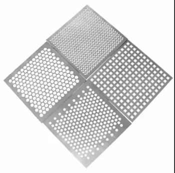 1mm Thick Stainless Steel Sheet with Square Holes and HL Surface Finish - GB Building Material at Affordable Prices