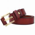 Mens leren riem exporteren ons koe jongen Belt (RS-131258)