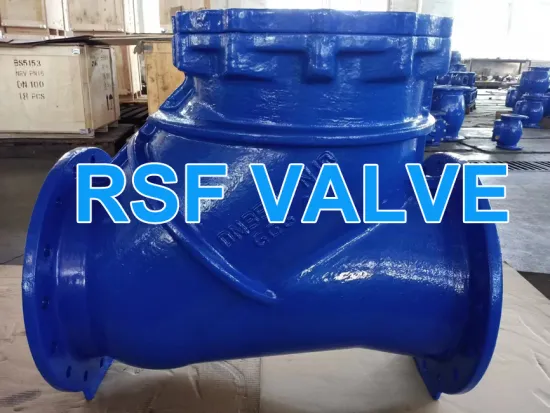 High Quality Ductile Iron NBR/EPDM Ball Check Valve