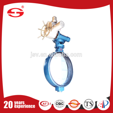 D71 manual stainless steel watr soft Seal high performance butterfly valve
