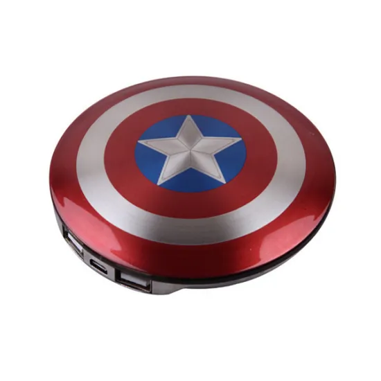 Captain America shield Power Bank