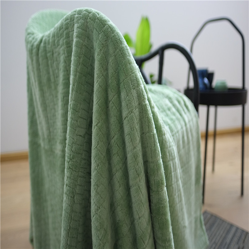 Literie intérieure Soft Lazy Throws Couverture en peluche courte