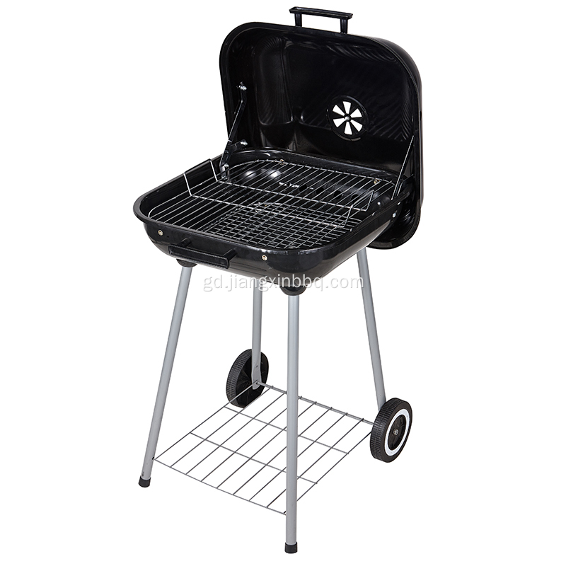 Grill gual-fhiodha ceàrnagach 18Inch