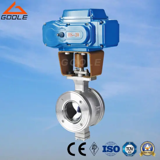 Electric V-Port Regulating Ball Valve (ZDRV)