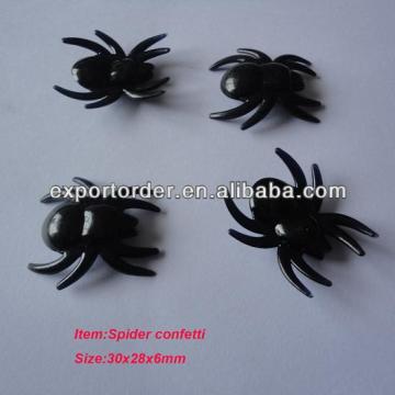 plastic black spider for halloween decoration