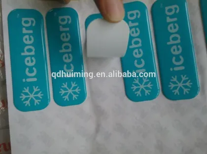 brand 3d epoxy sticker