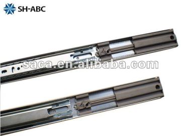Soft closing light duty ball bearing drawer slide