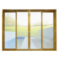 Track Custom Double Glazed Aluminum Sliding Door