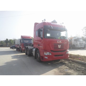 Caminhão de trator C&amp;C CNG para Uzbequistão