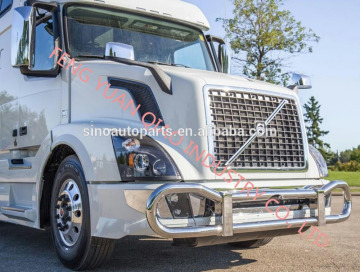 304 stainless steel Bumper For Freightliner Cascadia Truck Bull Bars For VOLVO VNL Deer Guard KENWORTH MACK PETERBILT PROSTAR