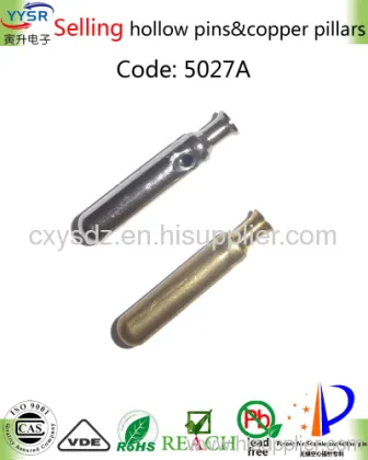 6 Amp &amp; 16 Amp Three Pin Top Brass Pin Set 