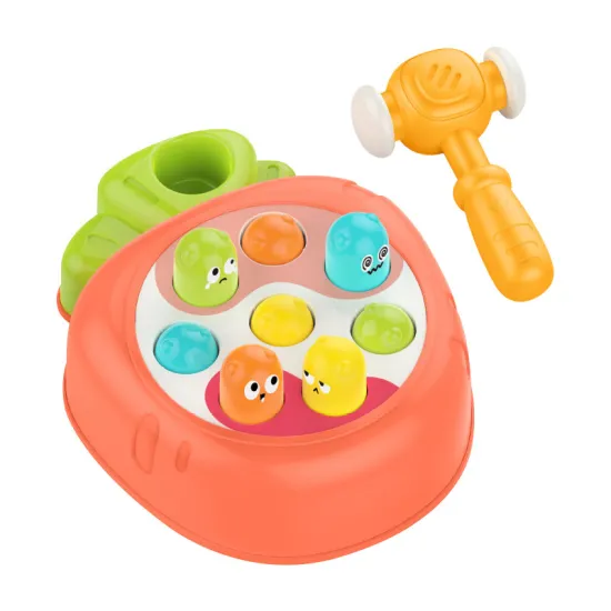 Family Fun: Hand-Eye Coordination Training Whack-a-Mole Push Toy Board Game