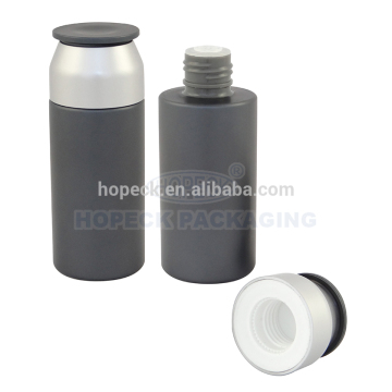 Round airless bottle, airless serum bottle, airless lotion pump