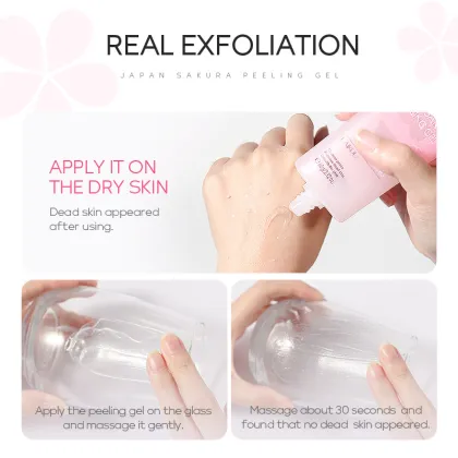 LAIKOU Skin Care Deep Cleansing Exfoliating Brightening Face Gel