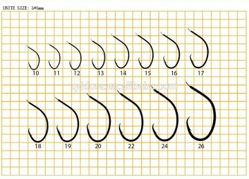 High carbon steel fishing sea hooks