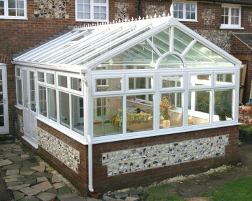 Aluminium DIY Sunhouse Gable End Conservatory