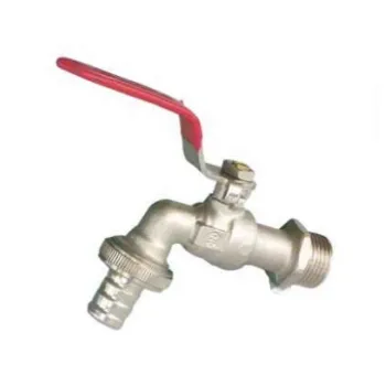 G1/2\'\' - 3/4\'\'; 1/4 Turn Brass Bibcock, PN16