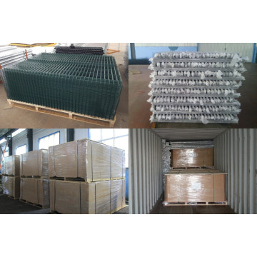 3D Fence Panel With Post Wire Mesh Fence