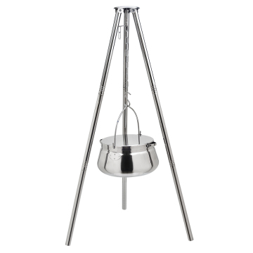 Stainless Steel Camping Tools, Cooking Pot Tripods, and Chains: Essential Outdoor Accessories for Your Adventure