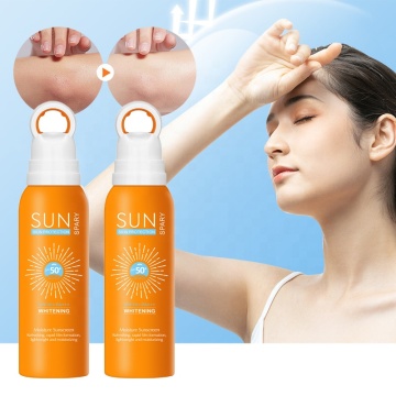 SPF résistant aux UV en gros 50+ PA +++ Whitening Hydrating Sroct Spray 150 ml
