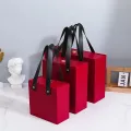 Bolsas de papel de compras ecológicas personalizadas con logotipo