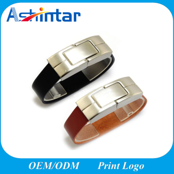 PU Bracelet USB Memory Flash Disk Leather USB Stick