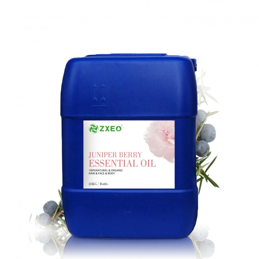Grado cosmético de alta calidad Grado aromaterapéutico Grado alimento puro enebro natural aceite de bayas enebro bayas esenciales