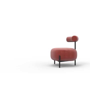Latest collection sofa lounge chair comfortable fabric for office lounges
