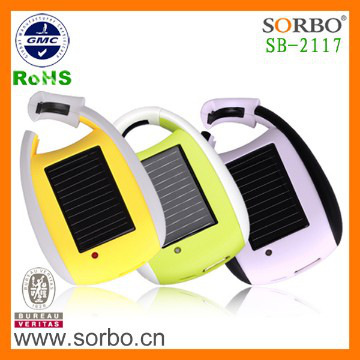Taşınabilir Mini cep telefonu Solar şarj cihazı
