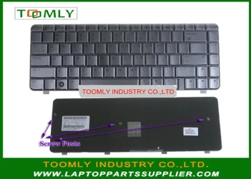 Brand New Laptop Keyboard For Hp Dv4 Series - Silver 486901-001