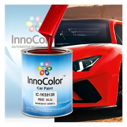 Radiant Red Chemical Resistant Metallic Car Paint Colors
