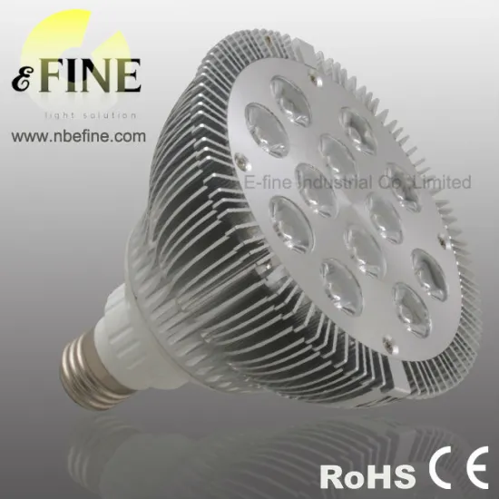 PAR 38 LED light 12X1W high power spotlight E27 aluminum lamp body
