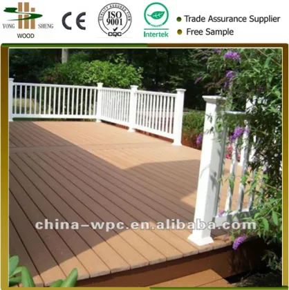 Outdoor garden waterproof new soild wpc terrace board wpc tile wpc board price