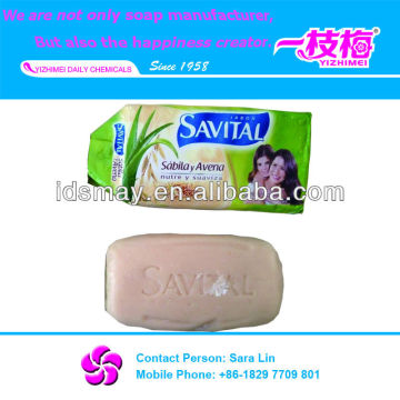 Bath soap with wheat extracts