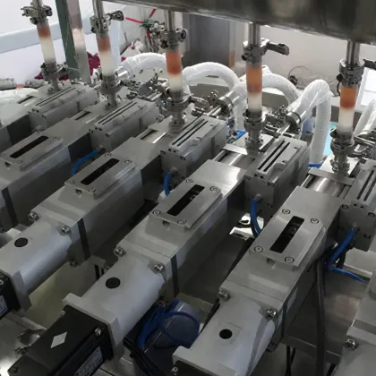 Real-time Monitoring multi-lane granule packaging machine