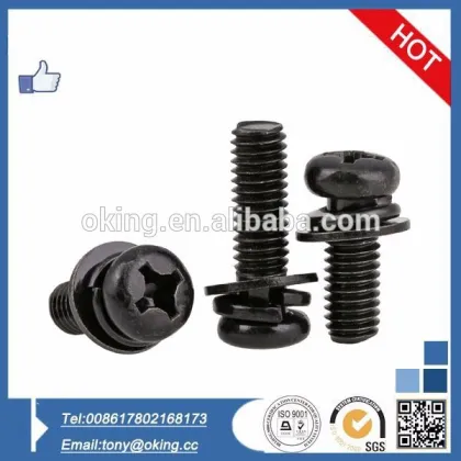 China made philips pan head combination screw