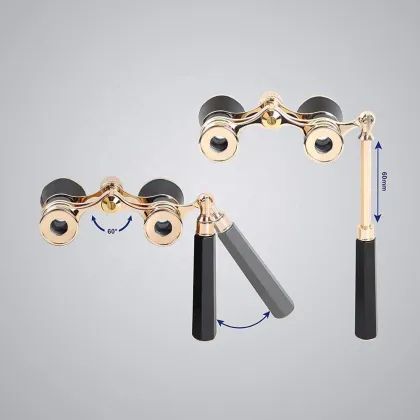 Retro Styled Antique Vintage Binocular Glasses for Opera