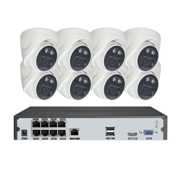 Ethernet POE Security Cameras NVR