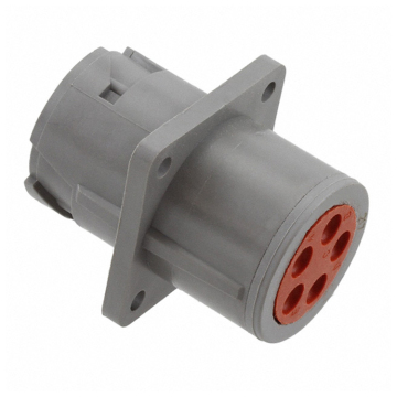 HD10-5-16P and HD16-5-16S 5 Pin Round Automotive Electric Wire Connectors