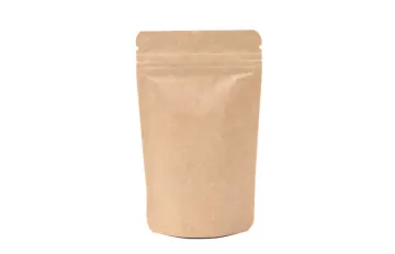 Kraft Paper Stand Up Tea Packaging Bags , Stand Up Bag