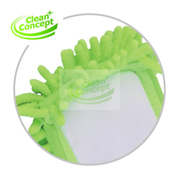 Flexible Household Chenille Clean Flat Mop DS-1201B