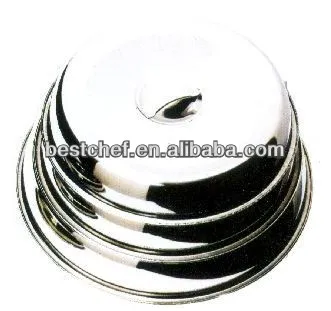stainless steel Round sizzle platters lid