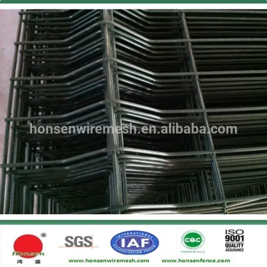 2015 the best selling pvc coated welded wire mesh security fencing panel