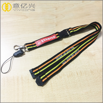Camera neck braided holder lanyard with metal hook