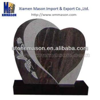 Europe granite carved gravestone