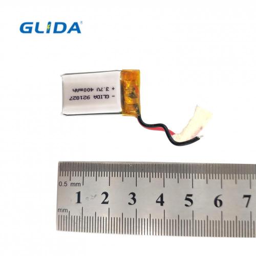 rechargeable lithium polymer battery 921827 400mah 3.7V