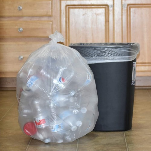 Pungi de plastic ecologice pentru ambalarea gunoiului