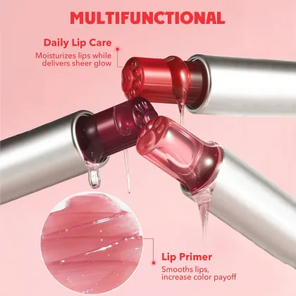 Custom Logo Vegan Organic Moisturizing Color Changing Lip Balm